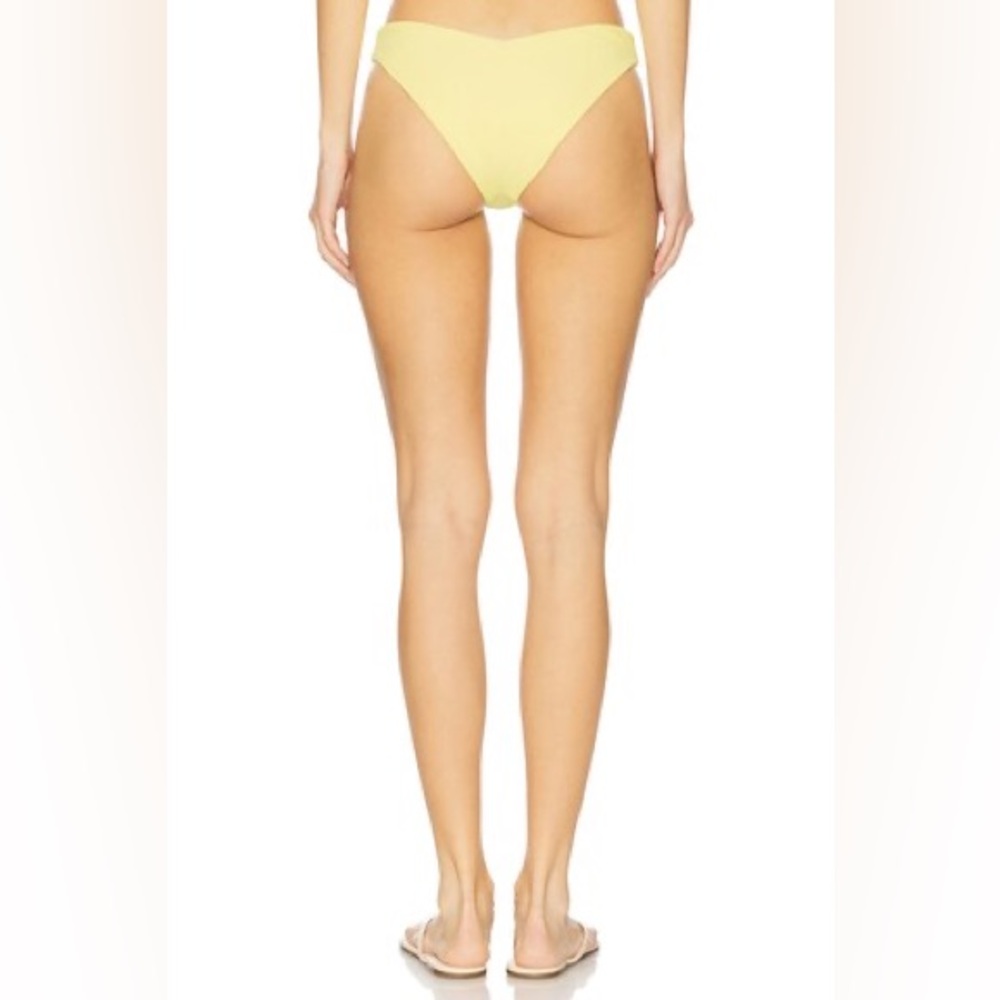 NWT Beach Riot Vanessa Bikini Bottom in Butter Blossom - Picture 3 of 8